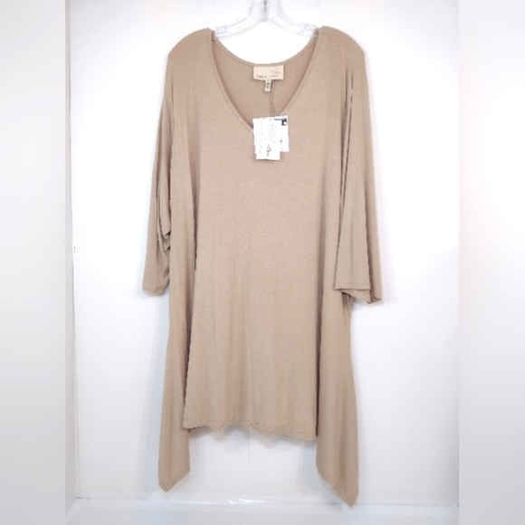 Anthony Originals women's Tan tunic/too size (3X) - Picture 1 of 14
